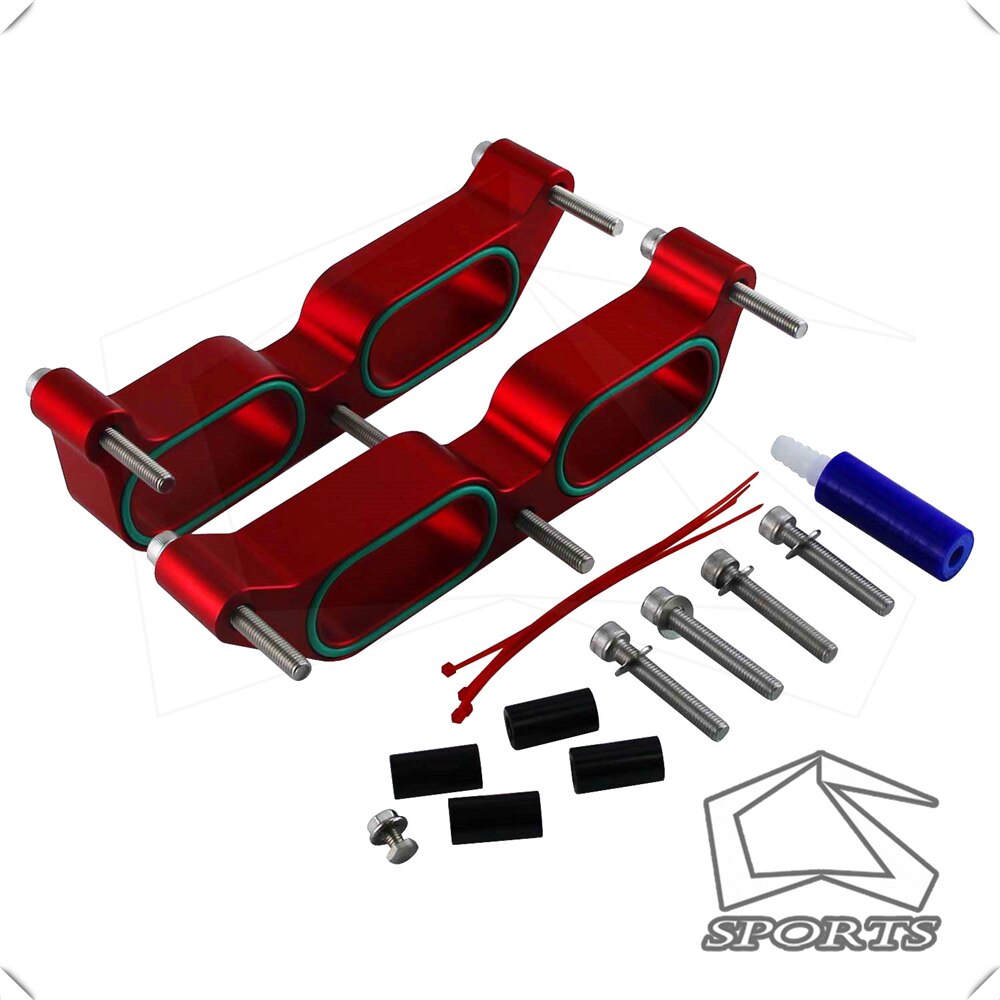 Aluminum Intake Manifold Spacers Fits For 13-17 Subaru BRZ Scion FR-S Power Block