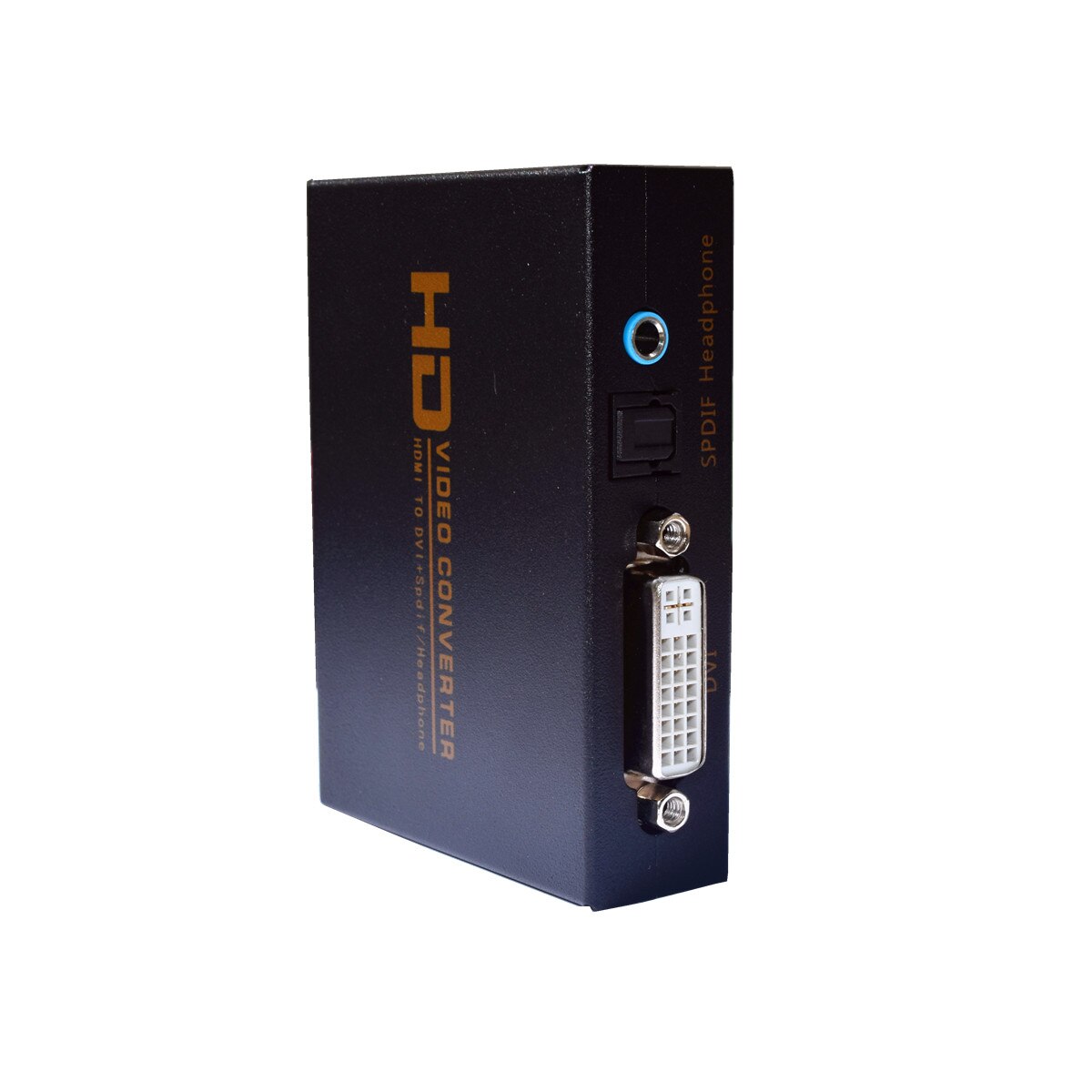 HDMI-compatible to DVI Converter 1080P Input DVI AUDIO SPDIF Output Adapter for PS3 for XBOX 360 Blu-ray DVD HD Set-top Box