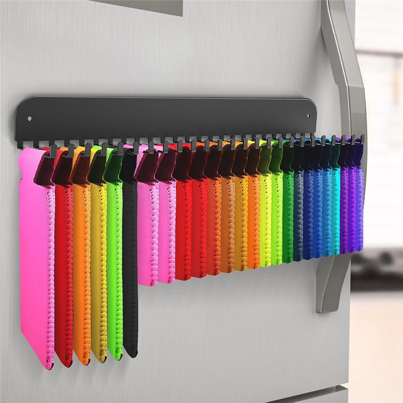 M12K Dåseholder Organizer - Dåse Dispenser til Vægmonteret Køleskab