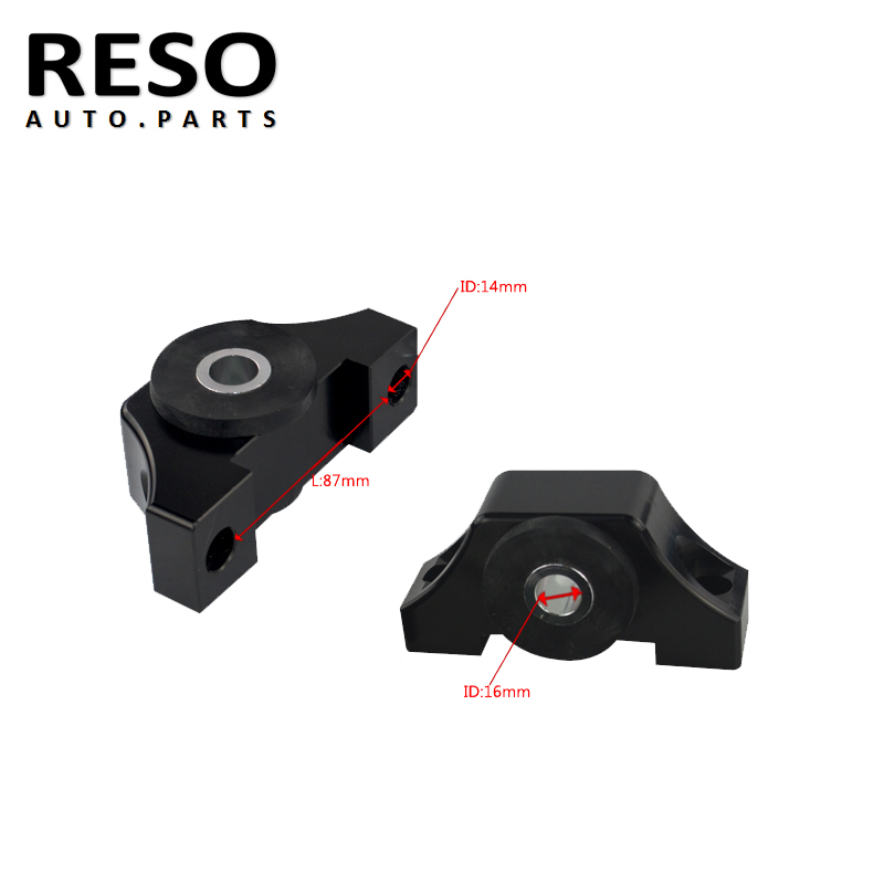 Kit de montaje de par de Motor para Honda Civic EG EK JDM serie B B16 B18 B20 Serie D D16 D15