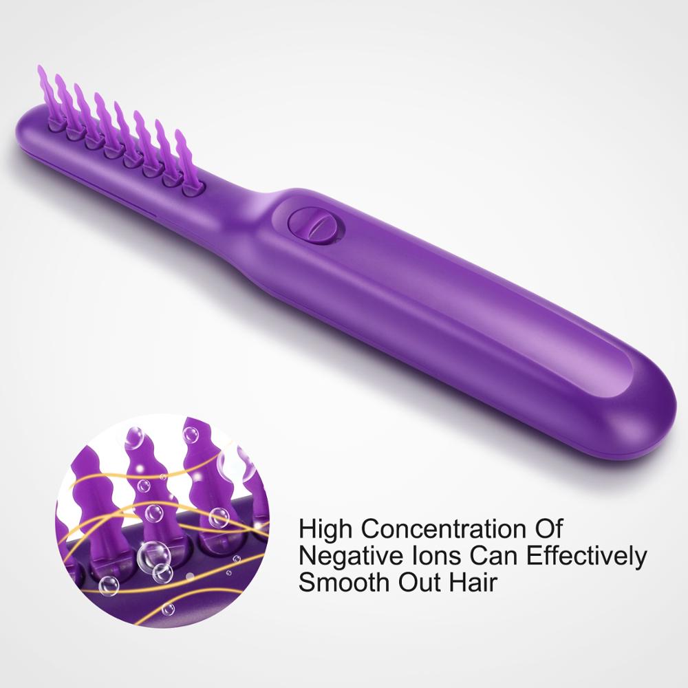 Electric Detangling Hair Brush Comb Smooth Out Detangling Massage Comb Electric Automatic Solve Tangled Hair Brush For Women