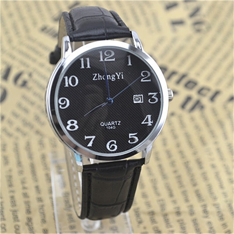 Couple montre Quartz femmes hommes montre bracelet en cuir de luxe montre-bracelet Date affichage robe montres relogio masculino dames montre