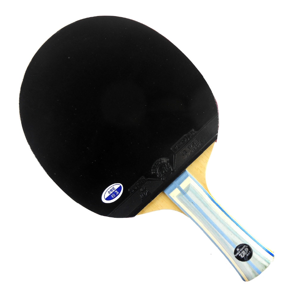 Pro Combo RITC 729 C-3 C 3 C3 hoja de tenis de mesa de madera con 2x gomas Super FX para raqueta de Pádel Bat Shakehand mango largo FL