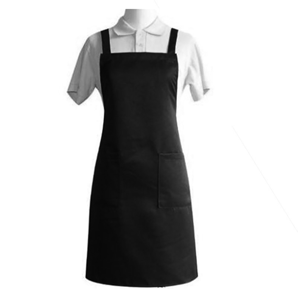 Geekhom Keuken Schorten Voor Vrouwen Mannen Thuis Cleaning Zwarte Mouwloze Keukenschort Chef Ober Bbq Cook Schoon Schort