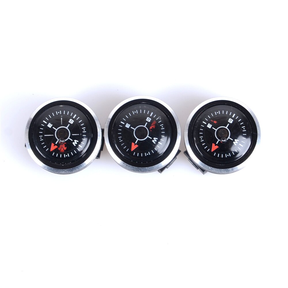 HSEAYM Detachable Watch Compass Car Camping Hiking Pointing Guide Portable Handheld Compasses: 3 PCS