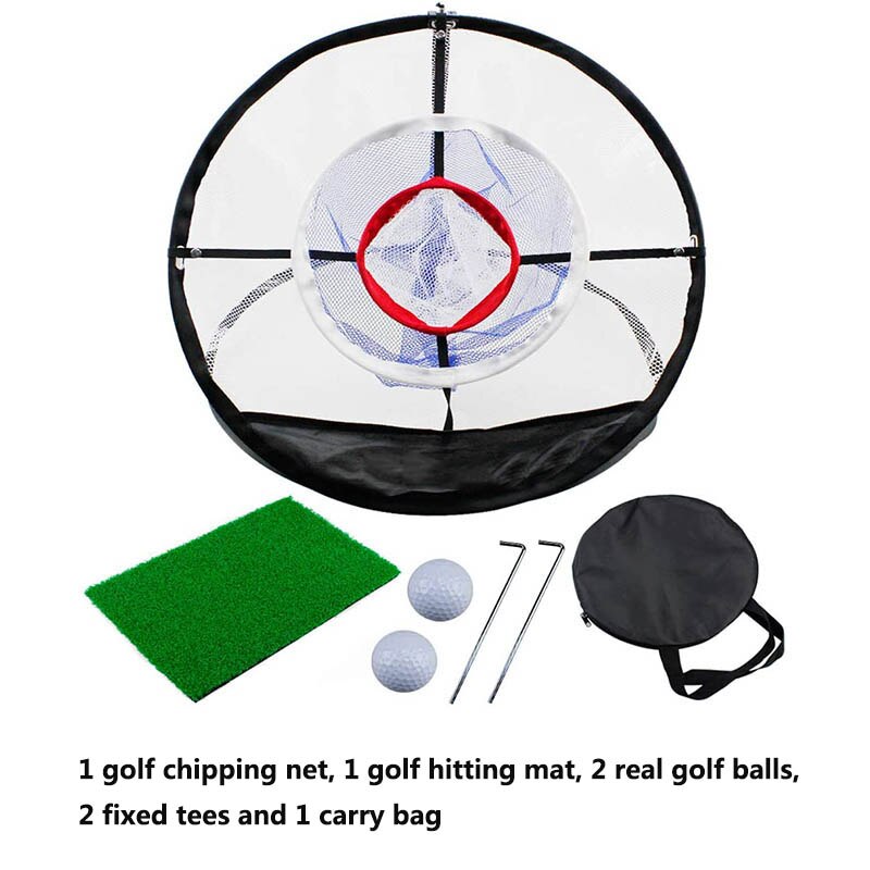 CRESTGOLF Golfnet - 2m/3m - Træningsnet Indendørs/Udendørs - Golfmåtter: Golf træningsnet