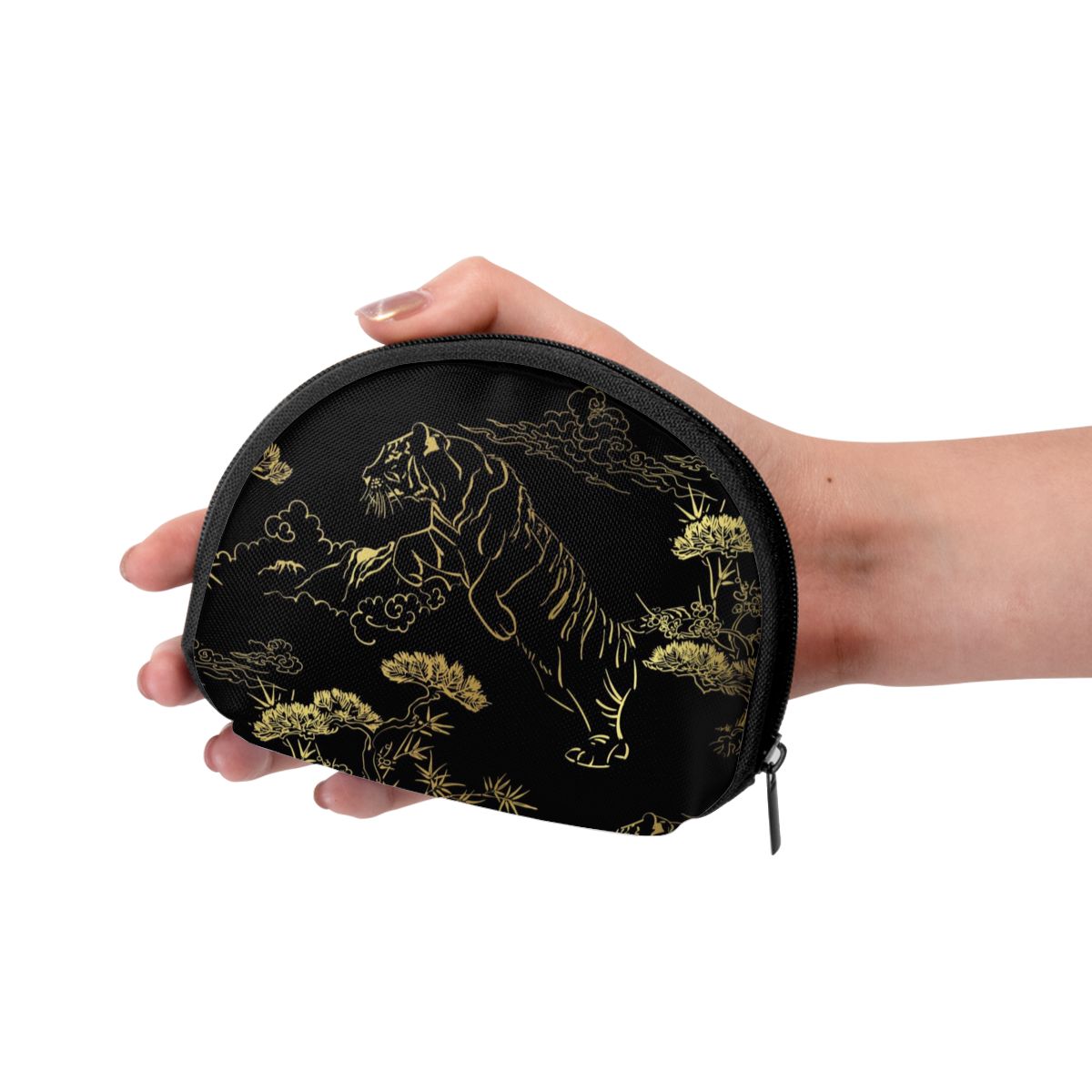 Mann kvinner smart lommebok visittkort lommebok kreditt virksomhet mini kort lommebok japansk måke tiger