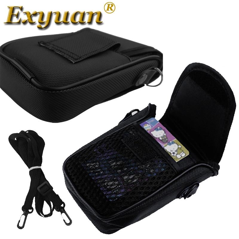 Exyuan Universal Pouch Pocket Compact Camera Bag Case For Canon G7X IXUS HS S110 S120 SX40 SX30 SX20IS SX210 SX220