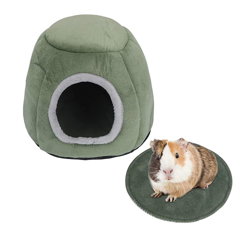 Cavia Bed Hamster Huis Klein Dier Eekhoorn Slapen Nest Katoen Egel Fretten Slapen Cave Huisdier Kooi Speelgoed