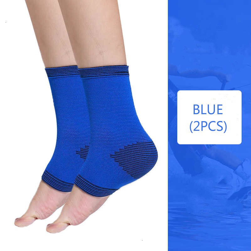 2 Pcs Kids Kinderen Enkelbrace Compressie Mouwen Voetboog Ondersteuning Plantaire Fasciitis Sok Voor Zwelling Hielspoor Pijn Relief: Blue