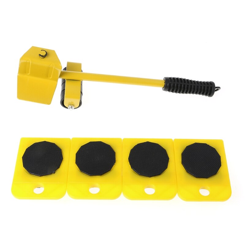 1set Furniture Transport Roller Set Removal Lifting Moving Tool Heavy Object Mover Household Furniture Mobile Slides Trolley: A