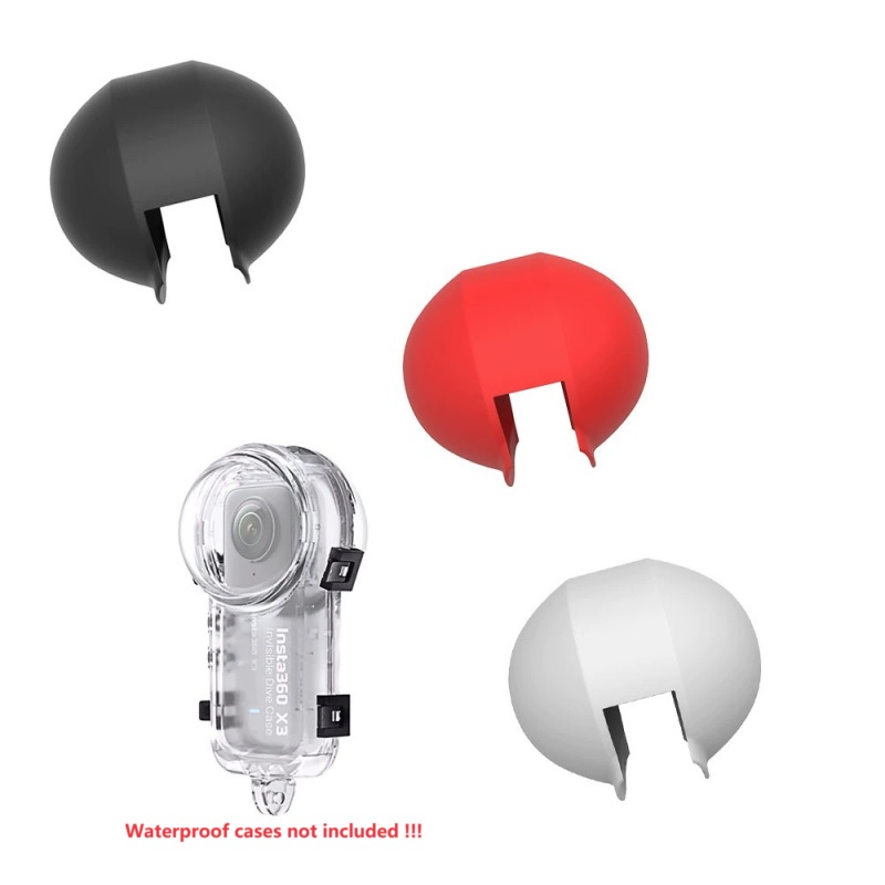 Dykfodral silikonfodral för insta 360 one  x3 x 4 osynligt vattentätt fodral skyddsfodral låda linsskydd skyddsjacka tillbehör