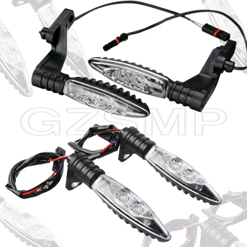 Voor/Achter Richtingaanwijzer Signaal LED Verlichting Voor BMW R1200GS F800GS S1000RR F800R K1300S G450X F800ST R negen T: Goud