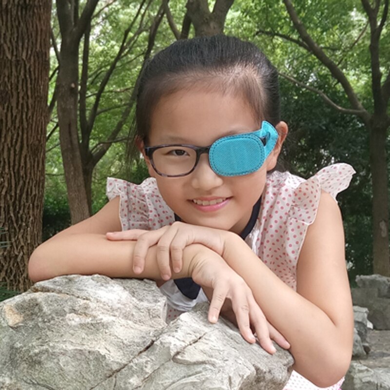 6 uds. Parches de Ojos de ambliopía para gafas niños Strabismus parches de entrenamiento de ojos perezosos