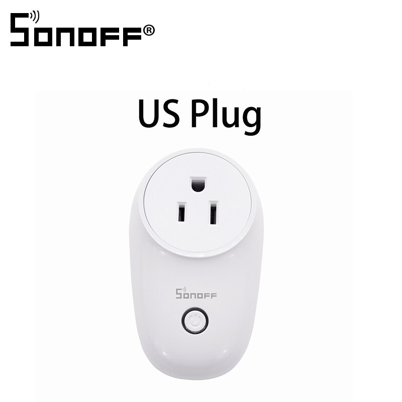 Sonoff S26 Grundlegende WiFi Clever Sockel AU/CN/EU/UK/UNS Drahtlose Stecker Clever Heimat Schalter steckdosen Arbeit Mit Alexa Google Assistent: uns
