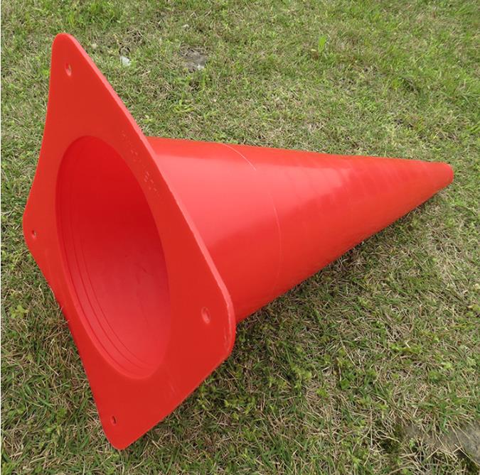 Football 32cm logo bucket obstacle basketball training equipment Taekwondo training traffic ice cream bucket 12 inches