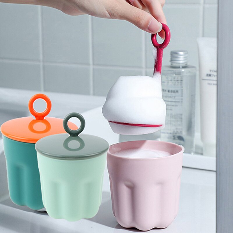 Máquina portátil de espuma para limpieza facial, vaso de espuma para baño corporal, herramienta de limpieza facial, Espumador de espuma