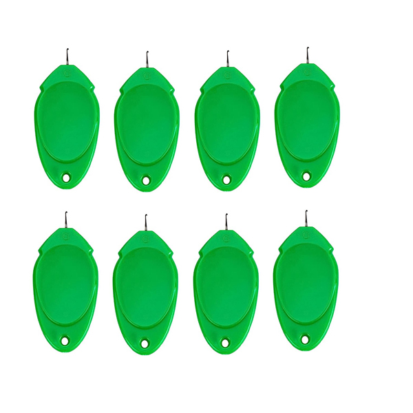 5/10 sztuk łatwy automatyczny nawlekacz igły starszy przewodnik robótki akcesoria DIY domu maszyna ręczna przyrządy do szycia: M / Jasno szary