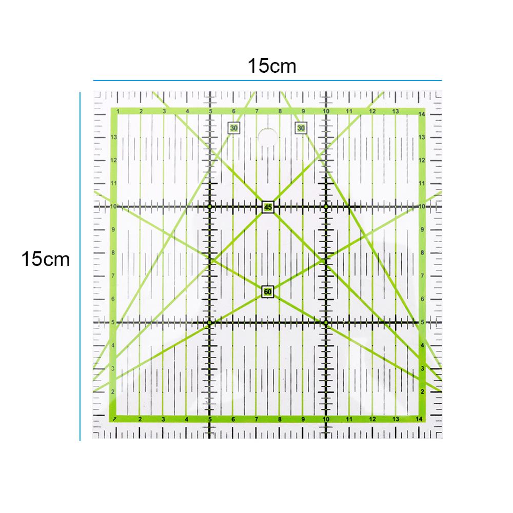 Clear Multifunction Acrylic Patchwork Curve Ruler Sewing Rulers Clothing Craft Tools Sewing Accessories Cloth Patchwork Ruler: E