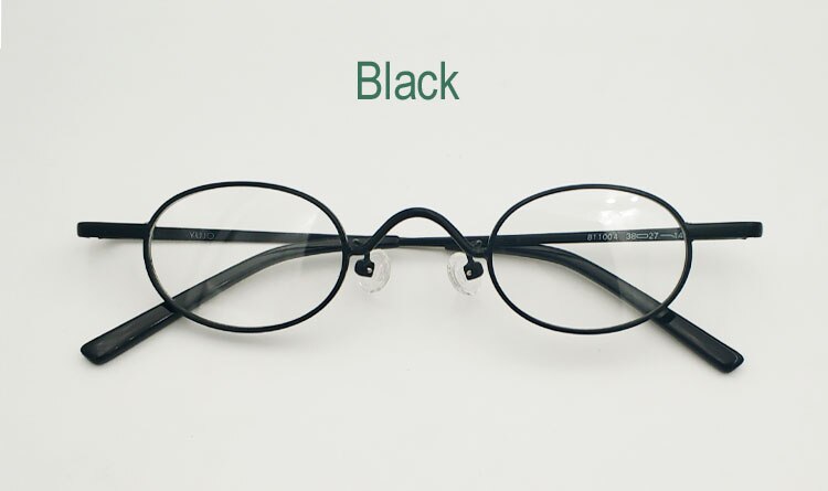 Elliptical forming human glasses, very small lens ... – Grandado