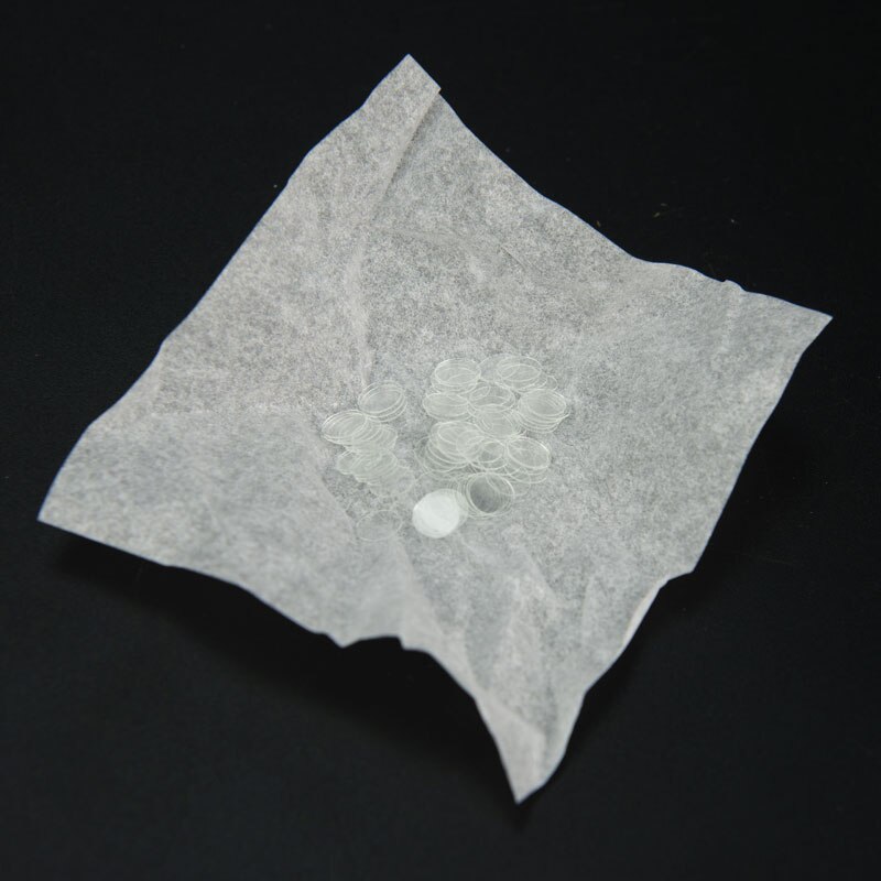 3 4 5 6 8mm Round Microscope Glass Slide Cover Slips Blank Slides Coverslip Thickness 0.13 - 0.17mm 1 Box 100pcs