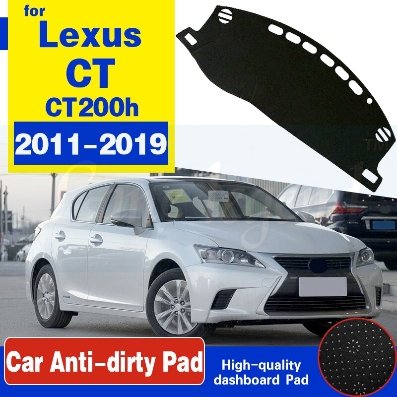 For Lexus CT200h CT 200 200h F Sport Anti-Slip Mat Dashboard Cover Pad Sunshade Dashmat Carpet Accessories