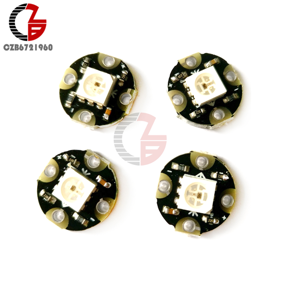 Smart RGB WS2812 LED Integrated Driver Sewable Wearable Chainable Flora