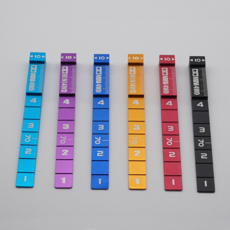 MINI 4WD self-made tamiya tools setting rulers for test the length width height of car