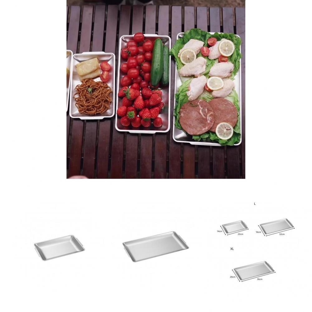 Easy to Use Reusable Stable Anti-corrosion Barbecue Tray for Restaurant