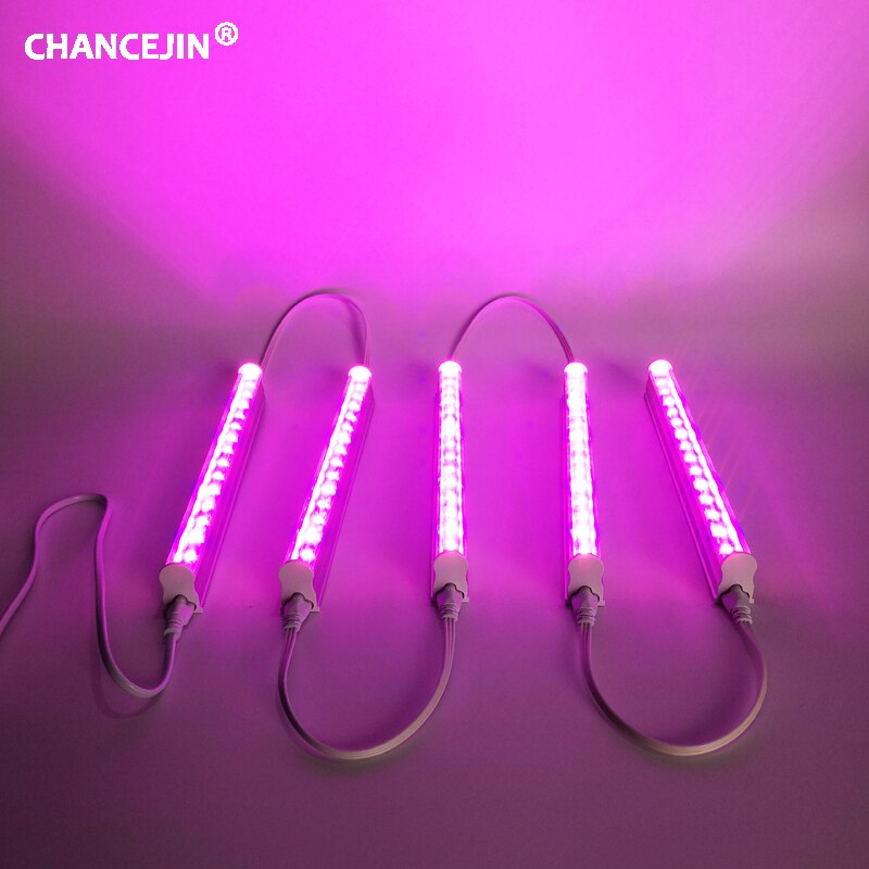 High lumens LED growing lamp with EU/US plug power cable,T5 grow lights widely used for indoor plants vegetable aquarium etc.