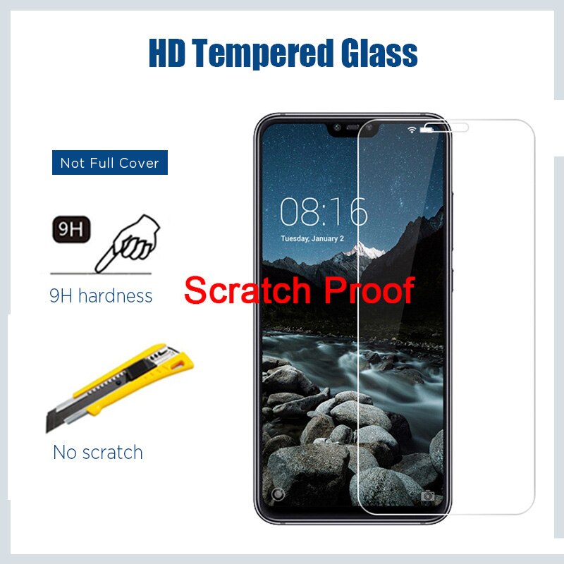 2in1 Screen Protective Glass for Xiaomi Poco X3 NFC X4 Pro 5G Tempered Protector Film on X 3 GT m 4 M4 Pro F3 M3