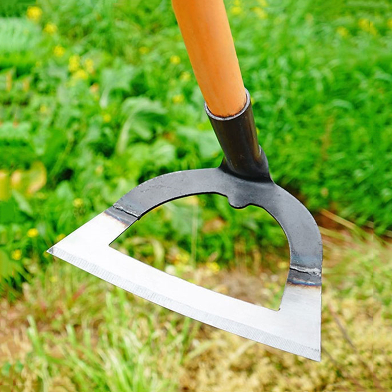 Houe creuse désherbage râteau économie de travail désherbage et ameublissement du sol artefact herse houe de désherbage en acier à main houe outil agricole jardinage