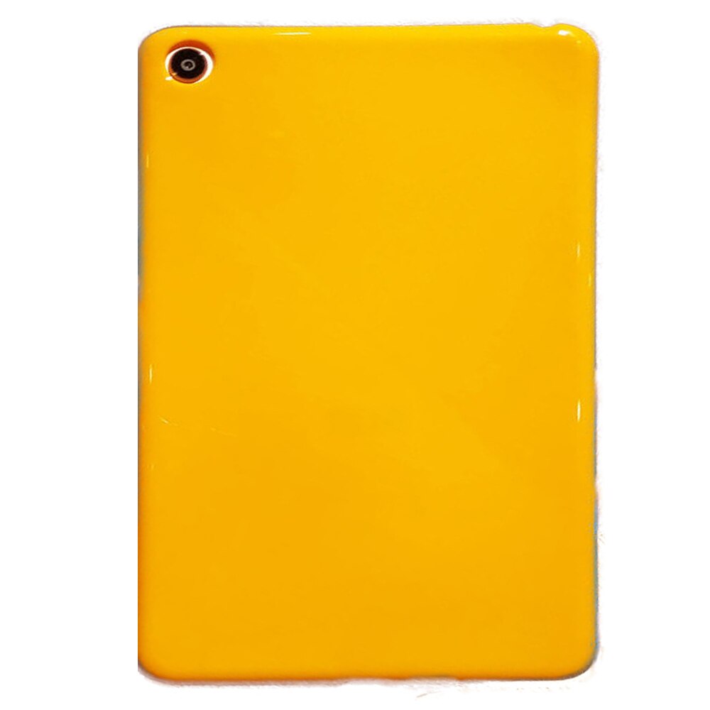 Transparent Soft Silicon Cases For Xiaomi Mi Pad 4 8.0 inch Tablet Shockproof Back TPU Cases for Xiaomi Mi Pad 4 Plus Cover: Orange / Mi Pad 4 PLUS 10.1