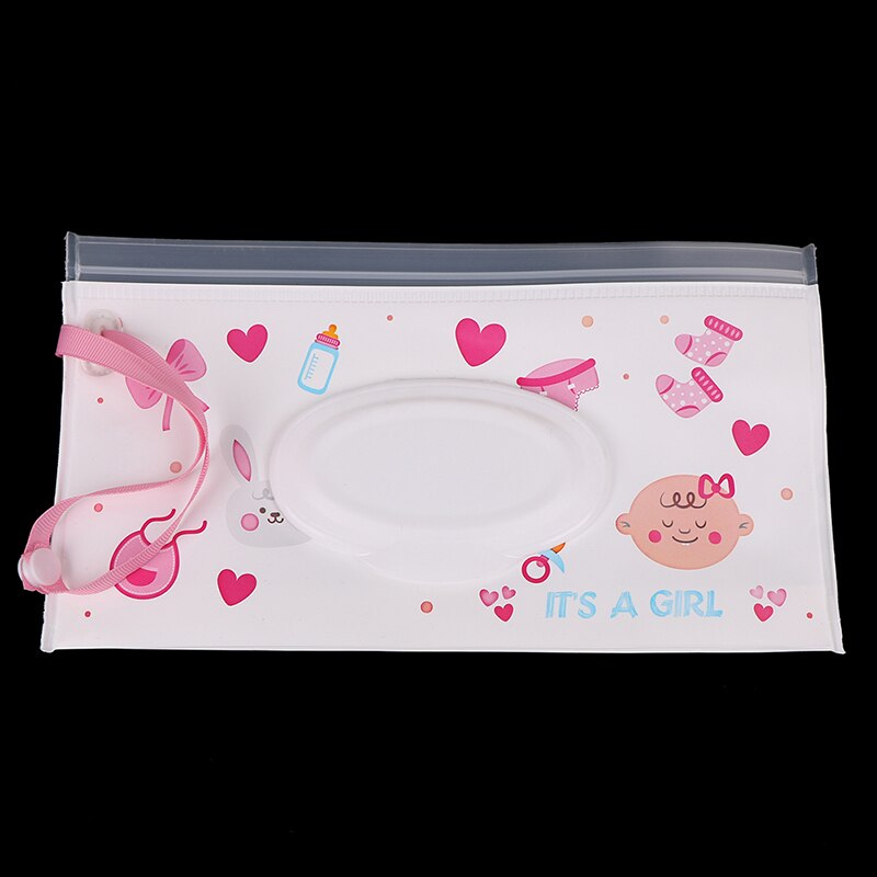 Kinderwagen auto babyverzorging natte papieren deksel tas reisdoekjes hoes herbruikbare tissue organizer voor baby buiten draagbare draagtassen: Rood