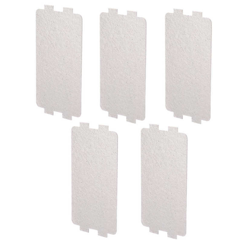 5Pcs Magnetron Mica Plaat Vel Vervanging Repareren Accessoires Voor Kleine Apparaat Keuken Koken Apparaten Onderdelen