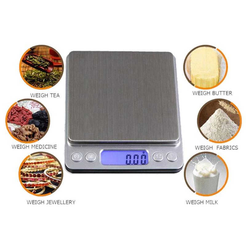 100/200/300/500g 0.01g ledd digital vågskala mini precisions gram vikt elektronisk balansvåg för te bakning medicin