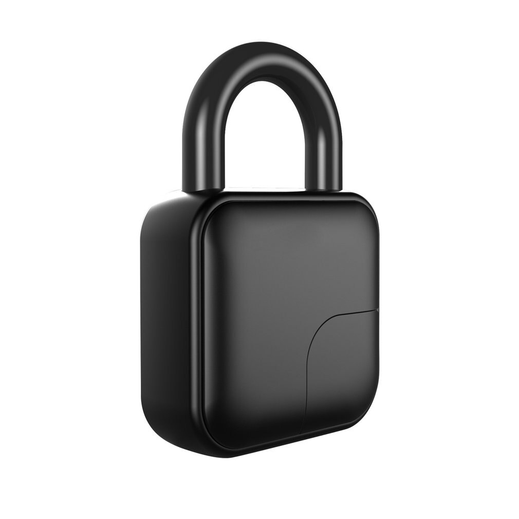 Smart Keyless Fingerprint Lock USB Rechargeable Electronic Anti-Theft Security Padlock IP65 Waterproof electronic door lock