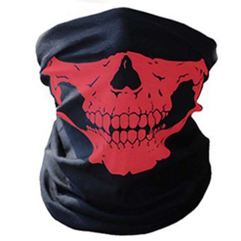 Männer unisex nahtlose multifunktions magie schal Grusel schädel Skelett drucken reiten winddicht rohr Turban Turban schal