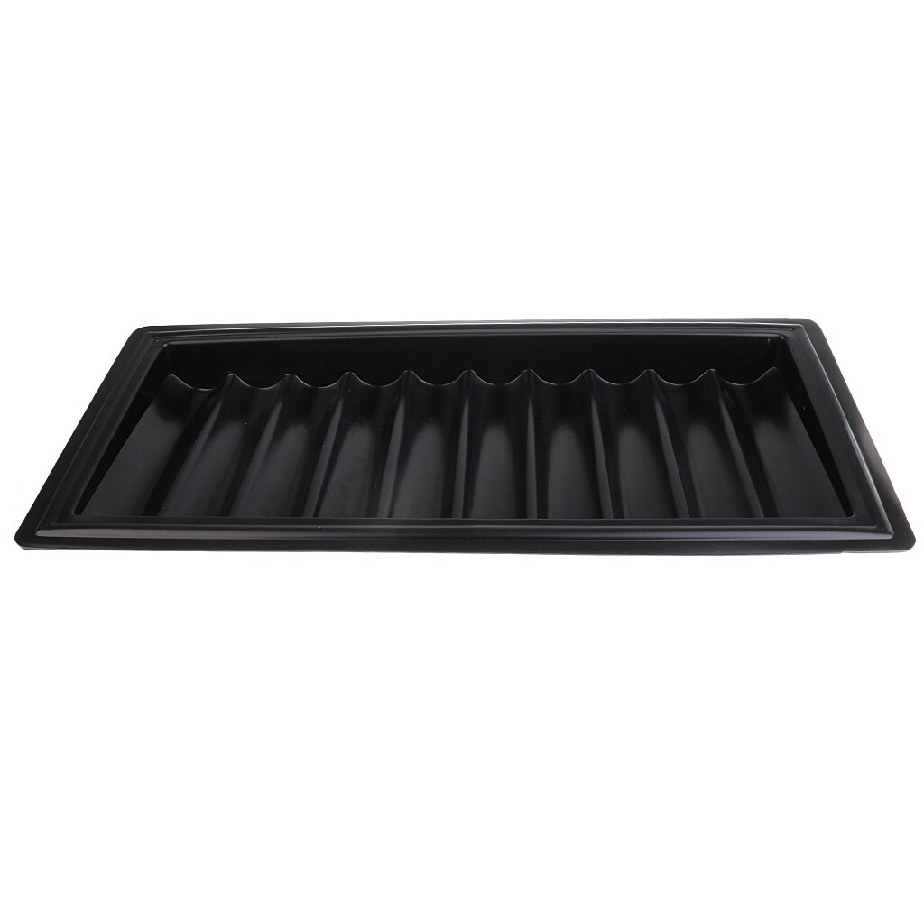 Poker chip brick fack förvaring kasinospel leveranser black box 18.50 x 8.97 x 1.49 inch