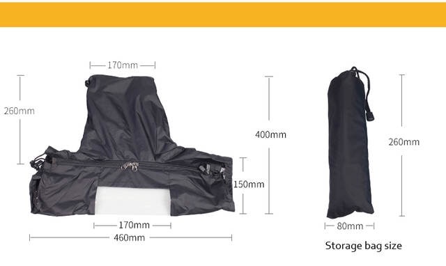 Cámara DSLR resistente al polvo y a la lluvia, funda para la lluvia para Canon 7D, Nikon D750 y Sony 70-200