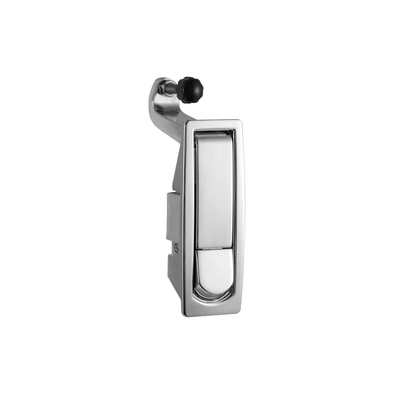 Electrical Panel Lock Electric Equipment Push Button Compression Trigger Flush Lock: Orange