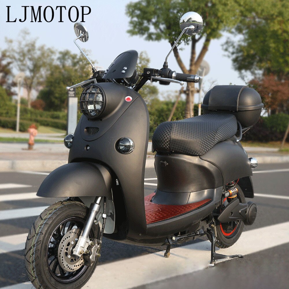 For Suzuki GSR 600 750 GSX S750 R 750 600 SFV SV 650 TL1000S Universal Motorcycle Mirrors Aluminum Chrome Round Mirror Long Stem