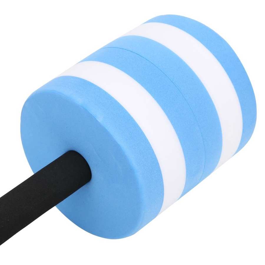 Water Roundness Dumbbell Blue Water Dumbbell Floating Long Dumbbell Adult Children Outdoor Fun Water Exercise Swimming