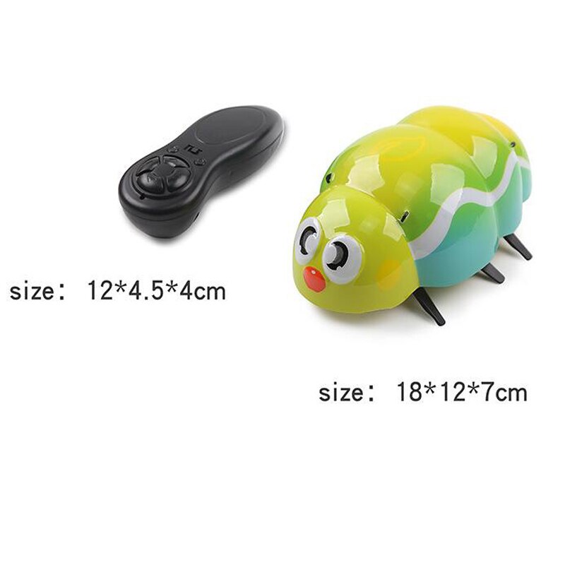 Robot télécommandé électronique coccinelle, modèle d&#39;insecte, nouveauté animaux de compagnie, jouets créatifs, de noël pour enfants