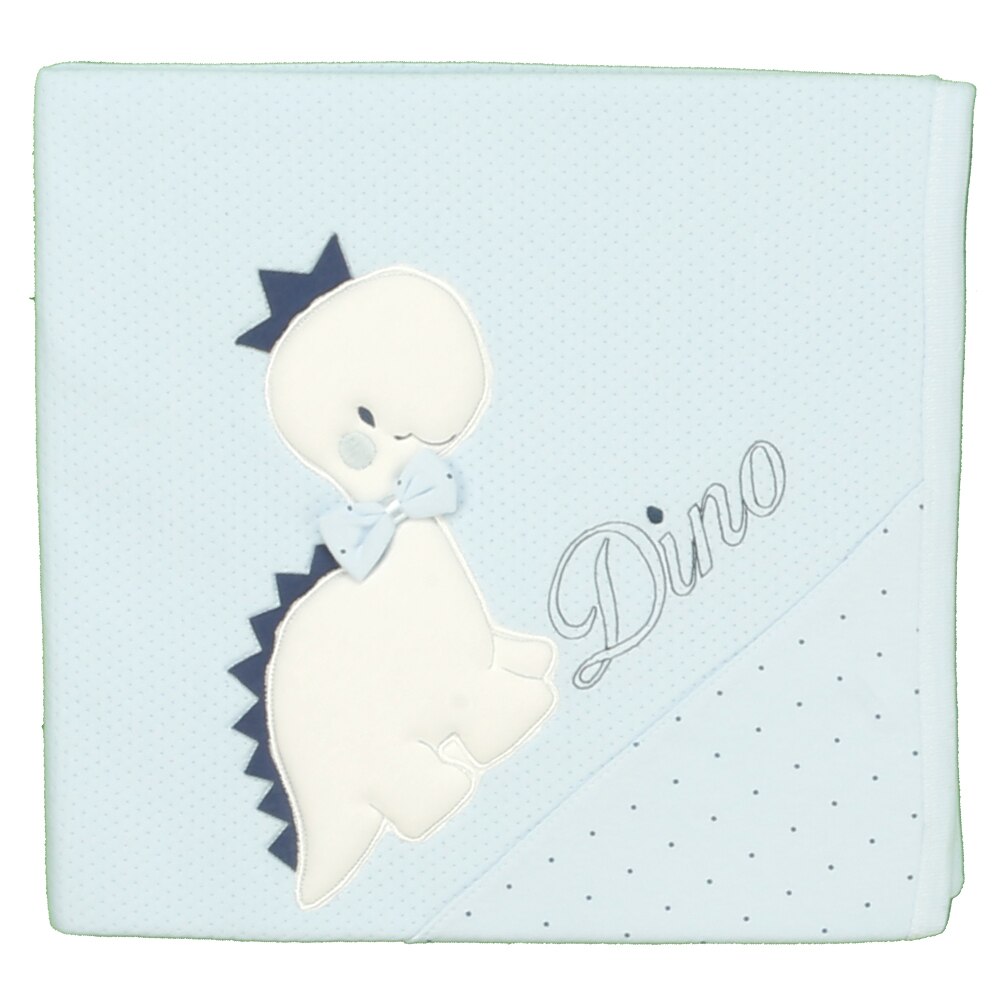 Manta de COLOR azul y azul