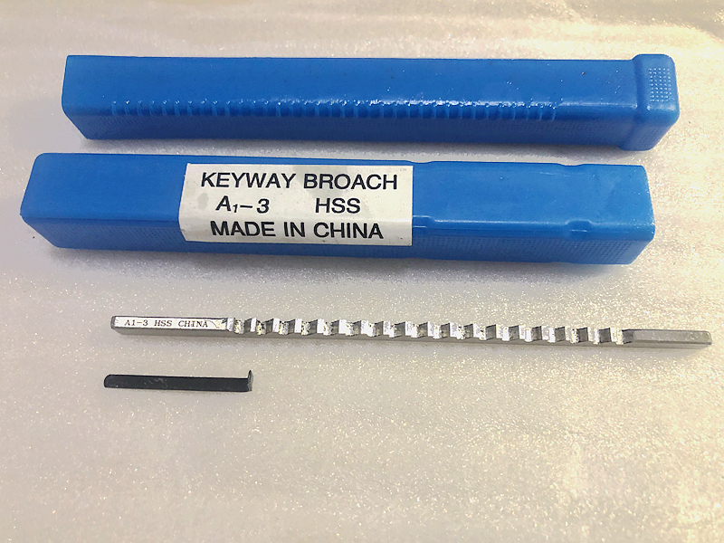 3mm en skub-type nøglebane, metrisk størrelse højhastighedsstål til cnc-skæremaskineværktøj