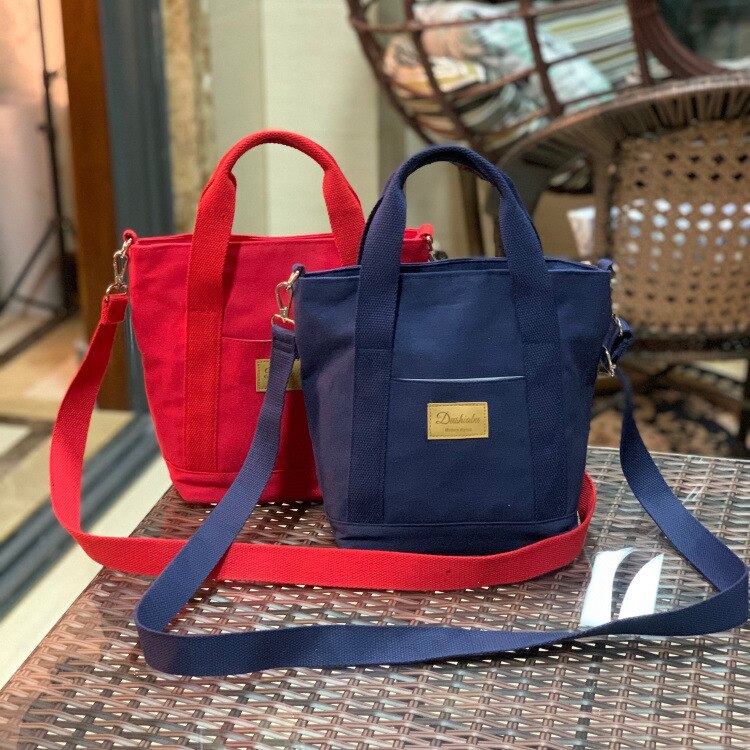 Women Zipper Multi Pocket Lunch Bag Picnic Office Worker Portable Wide Opening With Handle Thermal Insulation Tote Students