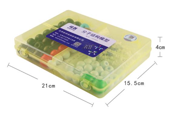 Modelo de estructura Molecular equipo de laboratorio químico modelo molecular orgánico palo de bola modelo de ensamblaje proporcional
