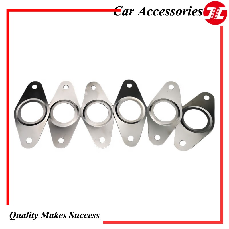 Genuine 5pcs Egr Cooler Gasket Valve Spacer For Car Ford- Transit V348 2.2L 2.4L Diesel Engine 6C1Q-9D468-A1B Auto Accessories