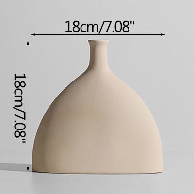 Bloemstuk Desktop Nordic Stijl Licht Luxe Kleine Keramische Vazen Decoratie Ornamenten Home Decoratie Accessoires: F